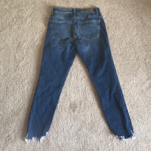 Mavi Tess High Rise Skinny Jean with Pearls - Picture 5 of 6